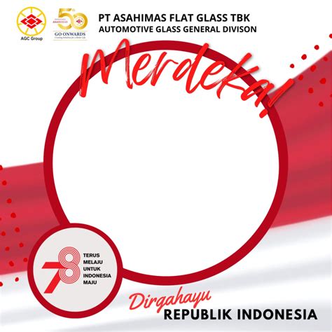 Dirgahayu Republik Indonesia Rajaframe