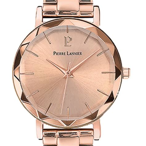 Montre Multiples Dor Rose P Pierre Lannier Ocarat