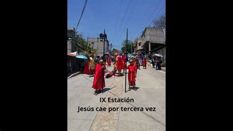 Novena Estaci N Jes S Cae Por Tercera Vez Viacrucis El