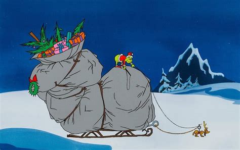 Grinch And Max Sled