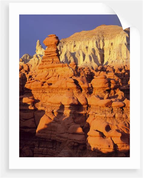 Rock formations in Goblin Valley State Park posters & prints by Corbis