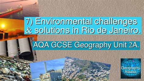 7 Environmental Challenges Solutions In Rio De Janeiro AQA GCSE