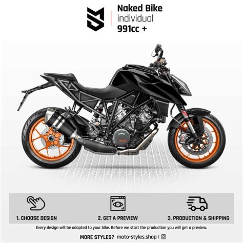 Naked Bike Dekor Individuell 991cc MOTOSTYLES