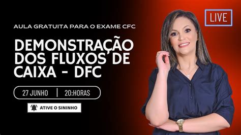 Demonstração dos Fluxo de Caixa DFC Método Direto YouTube