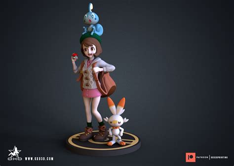 Archivo 3d Gloria Pokemon Anime Espada Y Escudo Standard Stl・diseño De