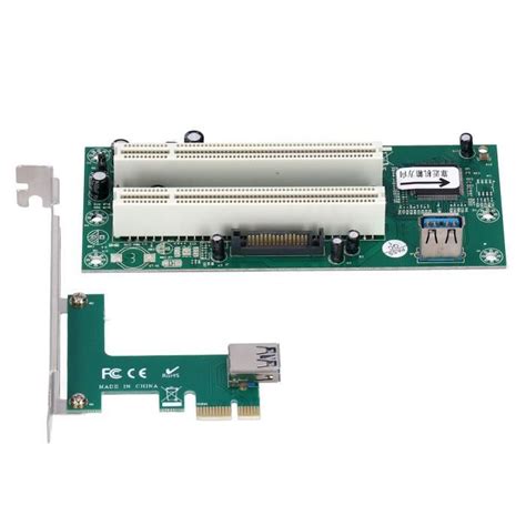 Tmishion Adaptateur Pci E Express Convertisseur De Cartes D Extension