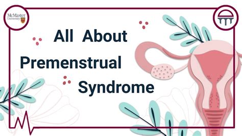 All About Premenstrual Syndrome Pms Youtube