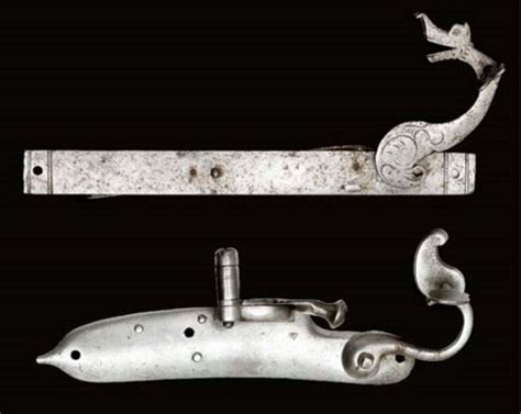 A MATCHLOCK MECHANISM FOR A GUN, AND ANOTHER, FOR A MILITARY MUSKET ...