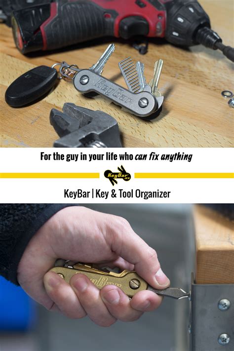 Keybar Is A Patented Usa Made Key Organizer It Works Like A Multi Tool