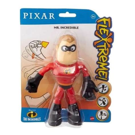 Sr Incrível Pixar Figura Flexível Os Incríveis GRG19 Mattel