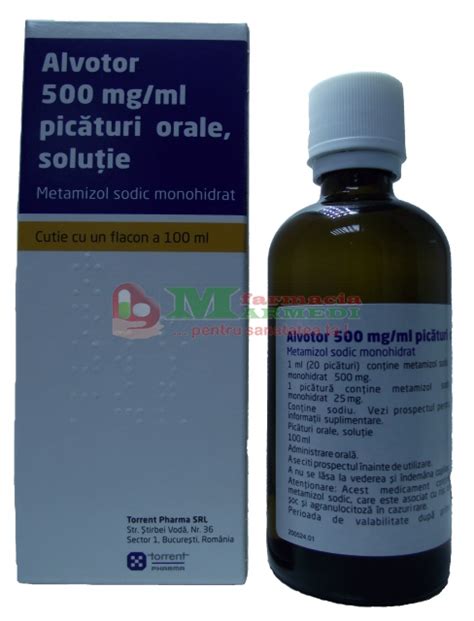 Alvotor 500 mg ml picături orale soluţie NewsMed ro