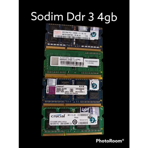 Jual Memory Sodim Ddr Gb Shopee Indonesia