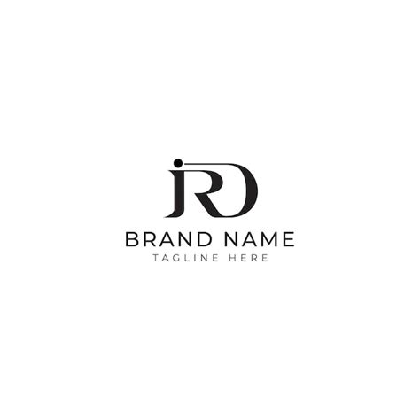 Premium Vector Jrd Letter Original Monogram Logo Design