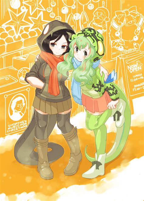 Black Mamba And Boomslang Kemono Friends Drawn By Parsley