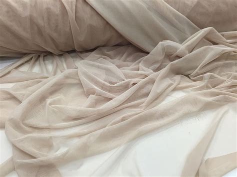 Newcreationsfabricandfoam Champagne Nude Power Mesh Way Stretch Nylon Lycra India Ubuy