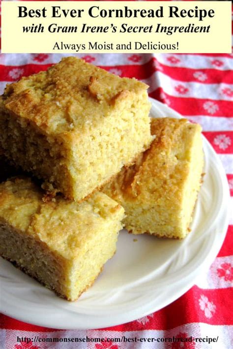 Best Ever Cornbread Recipe