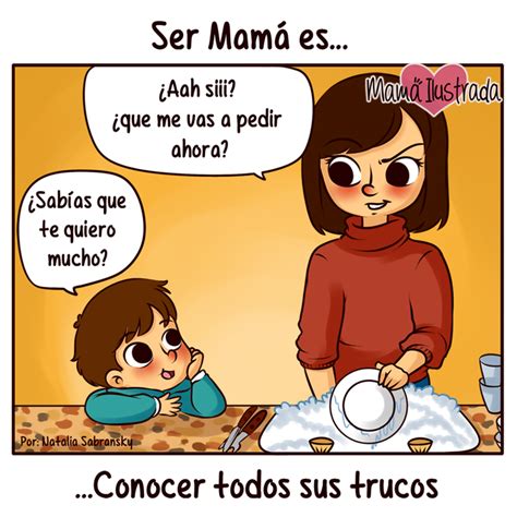 20 Cómics que muestran qué sientes al ser madre Vida de mamá Frases