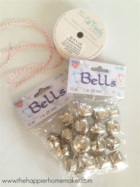 DIY Jingle Bell Ornament The Happier Homemaker Bell Ornaments