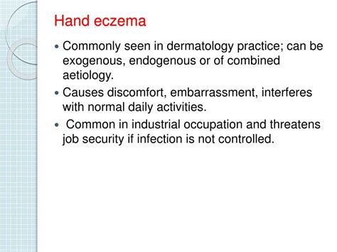 Ppt Eczema Powerpoint Presentation Free Download Id3674116