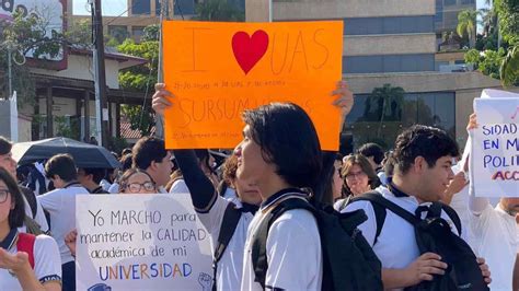 Por qué marchan estudiantes de la UAS Esto dicen Luz Noticias