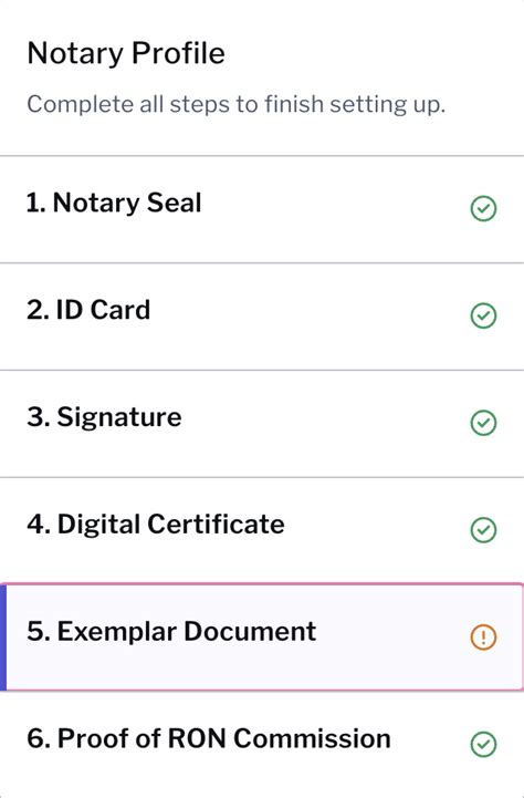 Notary Profile Exemplar Document Stavvy