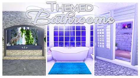 Bloxburg Small Bathroom Ideas