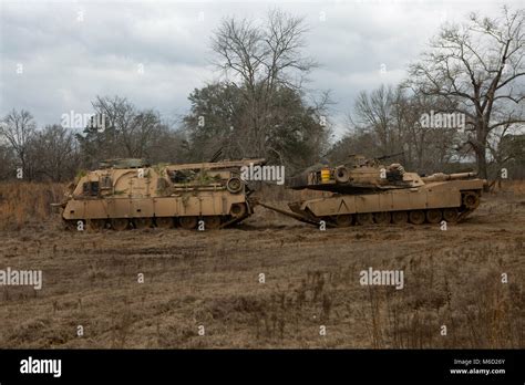 A M1a1 Abrams Main Battle Tank With 2nd Tank Battalion 2nd Marine