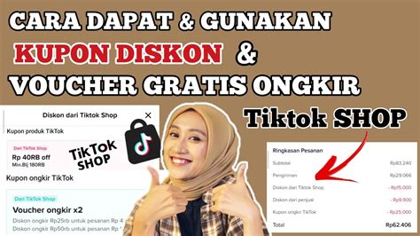 Cara Menggunakan Voucher Diskon Gratis Ongkir Tiktok Shop Diskon