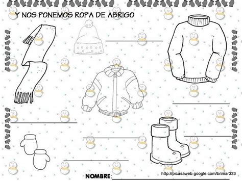 Actividades Sobre El Invierno Para Preescolar