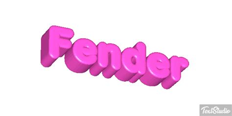 Fender Brand Animated  Logo Designs