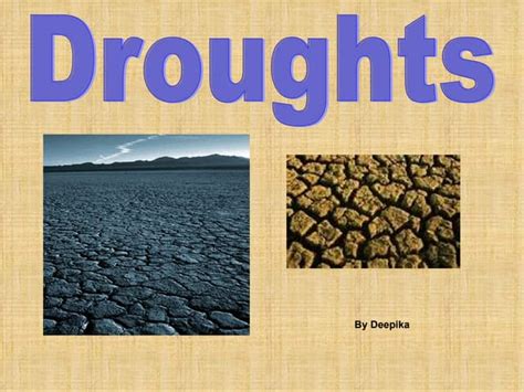 9.causes of droughts