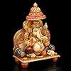 Amazon De Craftvatika Lord Ganesh Marmor Finish Statuen Ganesha Skulpturen