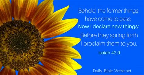 Daily Bible Verse End Times Isaiah Nasb