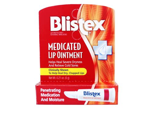 Blistex Medicated Lip Ointment 021 Oz