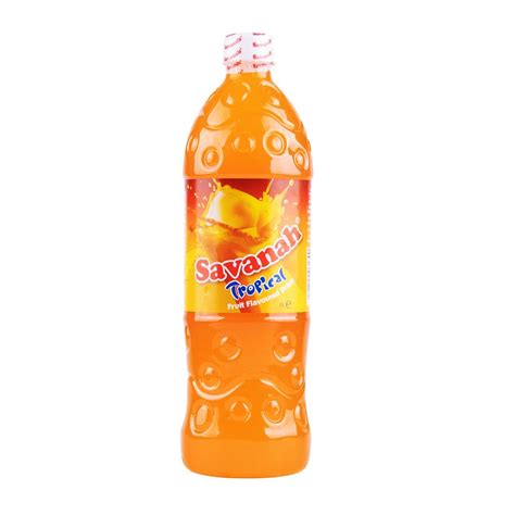 Savanah Tropical 1Ltr Cordial Raisons Distributors Ltd