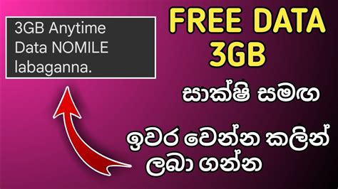 Free Data Free Data Sinhala Dialog Free Data නොමිලේ Data ලබා ගන්න