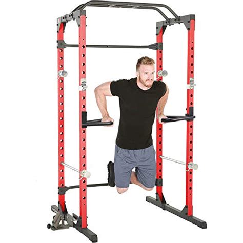 Ollieroo Multi Function Power Cage Rack Attachments Dip Bars