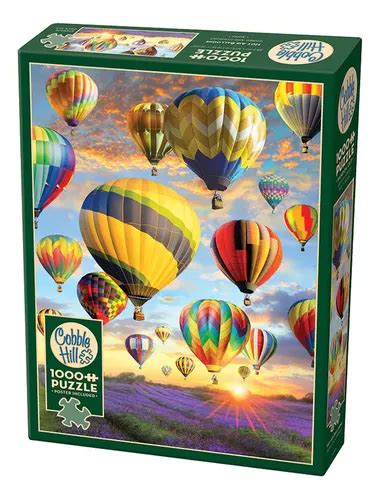 Rompecabezas Globos Aerost Ticos Pz Cobble Hill Colores Env O Gratis