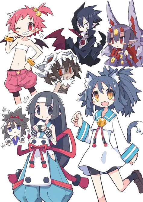 Valvatorez Desco Hanako Yukimaru Shaman And 1 More Disgaea And 3