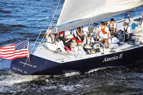 Go For A Pleasure Sail On A 12 Meter NY Harbor Sailing Foundation