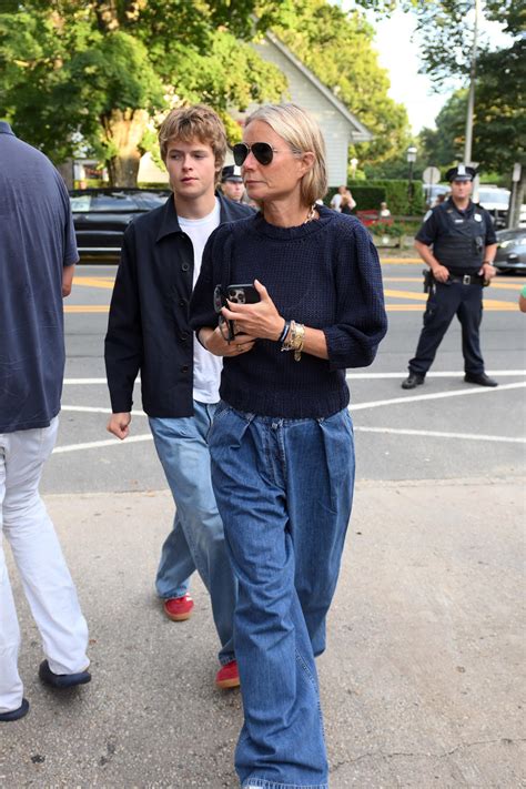 Gwyneth Paltrow And Her Look Alike Son Moses Martin Attend Ed Sheeran