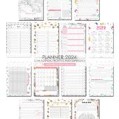 Planner Para Imprimir Muuuitas Op Es De Planners Digitais Para