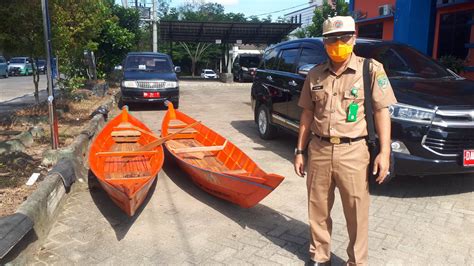 Infopublik Bpbd Balangan Dapat Bantuan Dua Perahu Dari Pt Buma