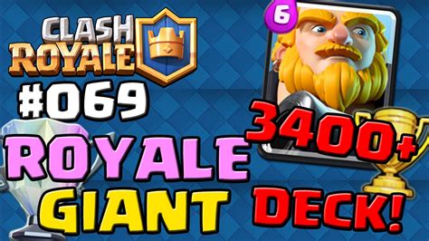 Clash Royale [069] ★ Royale Giant Deck Legendary Gameplay ★ Let S Play Clash Royale Youtube