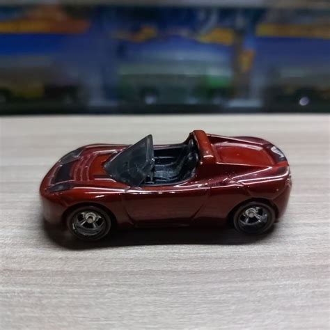 Hot Wheels Tesla Roadster Loose Super Treasure Hunt Ths Sth Shopee Singapore