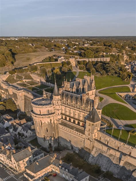 Val De Loire Indre Et Loire Ch Teau D Amboise Vue A Rienne