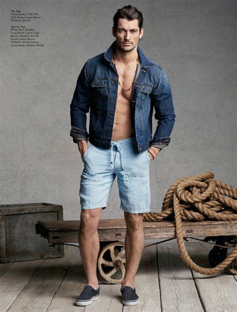 David Gandy Source David Gandy For Lucky Brand Spring Summer 2013