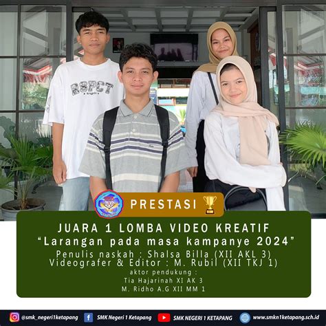 KOLABORASI JURUSAN AKUNTANSI TKJ DAN MULTIMEDIA MEMBUAHKAN JUARA 1