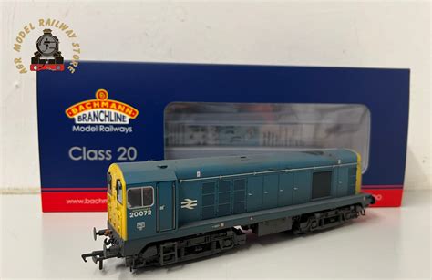 Bachmann 35 356 Oo Gauge Class 20 0 Disc Headcode 20072 Br Blue [w] Agr Model Railway Store