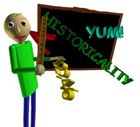 Baldi Title Screen With Logo V1 By Maxpesky On Deviantart